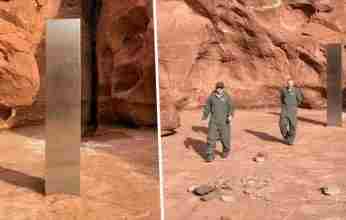 ΗΠΑ: Μυστηριώδης μεταλλικός μονόλιθος εντοπίστηκε στη μέση της ερήμου