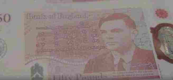 Ο Άλαν Τούρινγκ σε χαρτονόμισμα της Βρετανίας