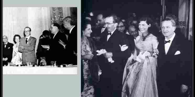 Στις 28 Ιούνη 1956, στη Βιέννη, ο Νίκος Καζαντζάκης τιμήθηκε με το Διεθνές Βραβείο Ειρήνης