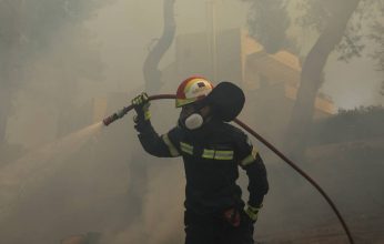 Ο χάρτης πρόβλεψης κινδύνου πυρκαγιάς για την Τρίτη, 17/8