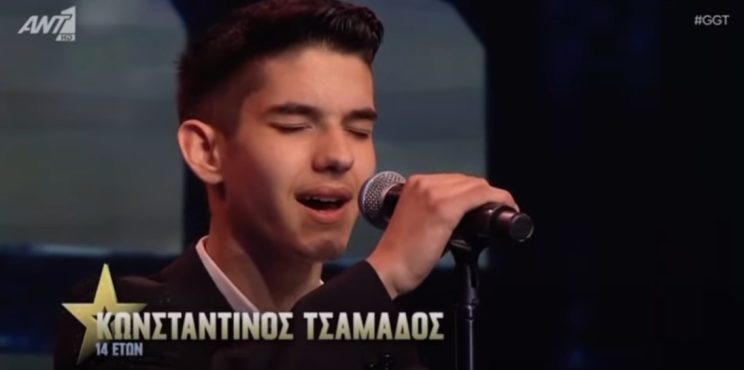 Μεγάλος νικητής του «Ελλάδα έχεις Ταλέντο» ο 14χρονος Κωνσταντίνος Τσαμαδός