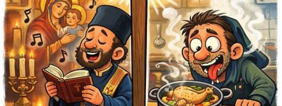 Πράξη Γ’ Μεταξύ του Χαίρε & Πεινώ (Του Χρήστου Καλαντζή)