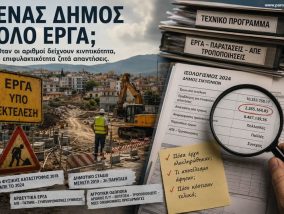 Ένας Δήμος όλο έργα (Του Χρήστου Καλαντζή)