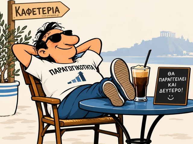 Η παραγωγικότητα πήγε για καφέ! (Του Χρήστου Καλαντζή)